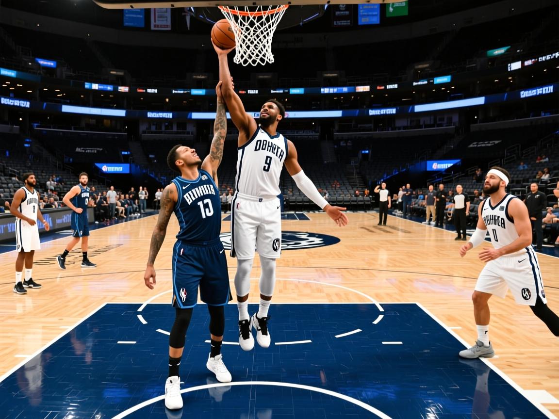 篮网队客场大胜森林狼队,豪取十连胜稳居东部第一 第1张