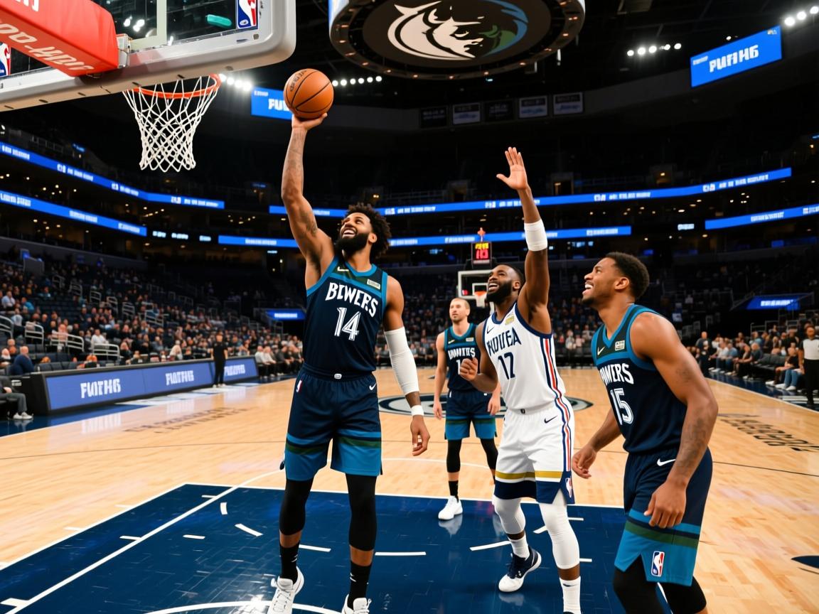 篮网队客场大胜森林狼队,豪取十连胜稳居东部第一 第2张