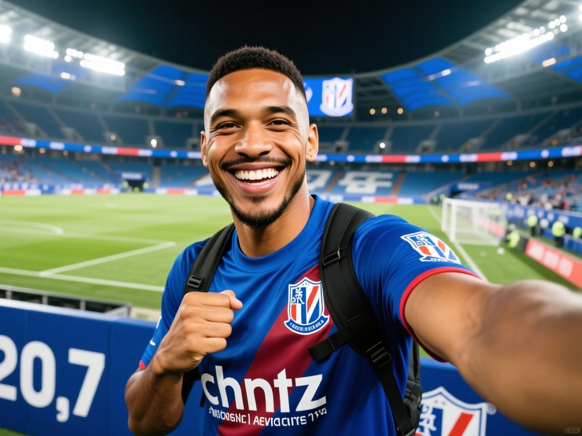 笑不活了！申花新援拉唐晒照自侃，大老鼠已安全抵达上海申花  第1张